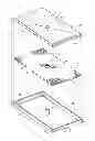 Fig. 01 - Support for shower pan or tub