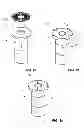 Fig. 09 - Piston device for the controlled rotatable movement of doors, shutters or like members