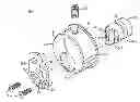 Fig. 01 - Mortise lock conversion kit for operation with an American cylinder