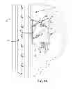Fig. 08 - Method of positioning and installing a panel member on a floor-to-ceiling partition wall frame assembly