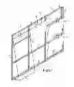 Fig. 35 - Method of positioning and installing a panel member on a floor-to-ceiling partition wall frame assembly