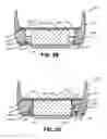 Fig. 10 - Sole structures and articles of footwear having plate moderated fluid-filled bladders and/or foam type impact force attenuation members
