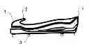 Fig. 01 - DETACHABLE SOLE FOR ATHLETIC SHOE