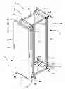 Fig. 01 - Dual hinged door mechanism