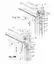 Fig. 12 - Reversible door assembly for partition wall