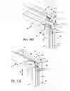 Fig. 14 - Reversible door assembly for partition wall