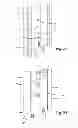Fig. 17 - Reversible door assembly for partition wall
