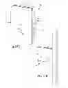 Fig. 18 - Reversible door assembly for partition wall