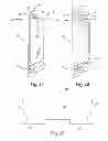 Fig. 20 - Reversible door assembly for partition wall
