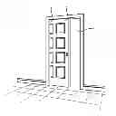 Fig. 01 - ADJUSTABLE POCKET DOOR FRAME