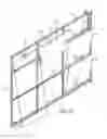 Fig. 35 - Floor-to-ceiling partition wall assembly