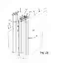 Fig. 20 - Floor-to-ceiling partition wall assembly