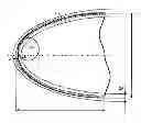 Fig. 01 - Checking a blade contour of a turbomachine