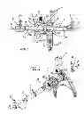 Fig. 02 - Device for translatably controlling the movement of a gear change fork for a motor vehicle gearbox