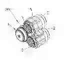 Fig. 01 - Propulsion system for a self-propelled vehicle with multiple electric drive units