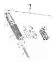 Fig. 24 - Firearm with gas operating system