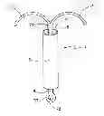 Fig. 01 - Method for making a reservoir containing an active substance diffused through the reservoir and installation therefor
