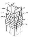 Fig. 01 - Fireproof System Using Jacketed Fibrous Endothermic Mats