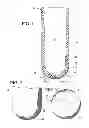 Fig. 02 - Prosthetic liner with continuous distal end area