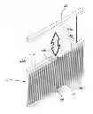Fig. 01 - Manually movable rails for coverings for architectural openings