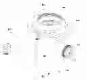 Fig. 01 - Seal configuration for top drive swivel apparatus and method