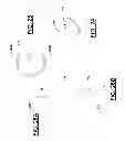Fig. 17 - Seal configuration for top drive swivel apparatus and method