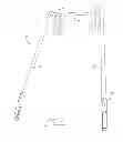 Fig. 02 - Multipiece cutting edge attachment for spring tines of a harrow