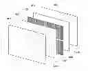 Fig. 01 - Method of manufacturing a planarizing printed electronic device