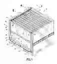 Fig. 02 - Container having metal outer frame for supporting L-shaped tracks