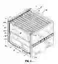 Fig. 09 - Container having metal outer frame for supporting L-shaped tracks