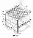 Fig. 12 - Container having metal outer frame for supporting L-shaped tracks