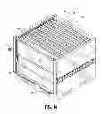Fig. 19 - Container having metal outer frame for supporting L-shaped tracks