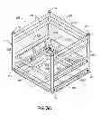 Fig. 29 - Container having metal outer frame for supporting L-shaped tracks