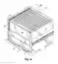 Fig. 19 - Container having metal outer frame for supporting L-shaped tracks