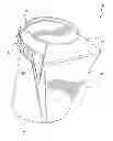 Fig. 01 - Container with trapezoid-shaped longitudinal side and related methods