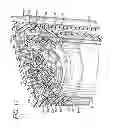 Fig. 11 - Travel container having drinking orifice and vent aperture