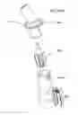 Fig. 47 - Portable fluid container assembly, fluid connector and attachment