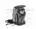 Fig. 01 - Combination Backpack and Stool Device