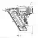 Fig. 02 - Motor and electronics cooling system for a high power cordless nailer
