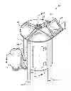 Fig. 01 - Grinding mill with cable grinding arms