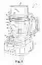 Fig. 02 - Food processing device with an externally operated adjustment mechanism