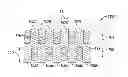 Fig. 01 - Radiation detector having a ribbed scintillator