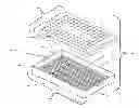 Fig. 01 - Sterilization Base-Tray with Internal Frame and Integrated Latching and Intrument Retention System