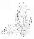 Fig. 09 - FOLD-FLAT SEAT ASSEMBLY