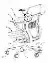 Fig. 01 - Chair back mechanism and control assembly