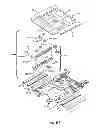 Fig. 46 - Chair back mechanism and control assembly