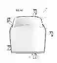 Fig. 77 - Chair back mechanism and control assembly