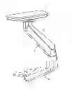 Fig. 01 - Chair arm assembly