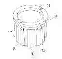 Fig. 01 - Constricting member of chair footrest ring