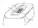 Fig. 01 - Apparatus for inductive charging of portable devices in vehicles